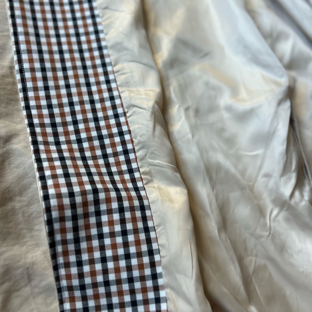 Missguided Check Collar Balloon Sleeve Trench Coat - image 4